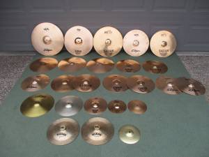 Mid-Level Cymbals: Zildjian, Sabian, Paiste, Clean No Damage (BEAVERTON)