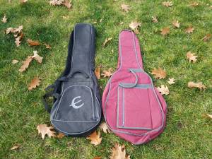 2 soft guitar cases (east elp)