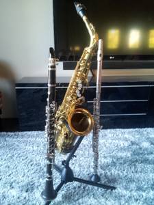 Selmer Mark VI Alto Saxophone with clarinet/flute in tripac case