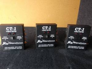 Rapco cable testers CT-1 (BURIEN)