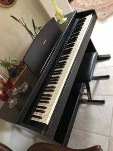 Yamaha Digital Piano with Bench