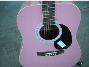 Ugly Pink Guitar For You (Memphis)