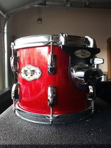 Pearl Vision 10 inch Tom Red Sparkle (HENDERSON)