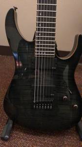 Schecter 7-string guitar (Tinker AFB)