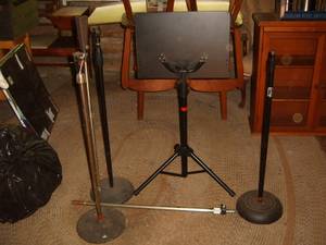 MIC AND MUSIC STANDS AND MORE (Cary)