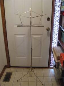 Belmonte Chrome Folding Music Stand (Lincoln)