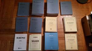 SHEET MUSIC BOOKS for CLASSICAL MUSIC (Inwood / Wash Hts)