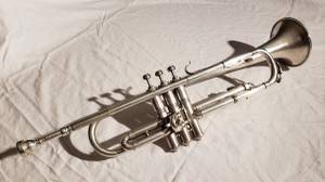 Vintage Buescher Aristocrat True Tone Trumpet #12476, Art Deco 1932-40