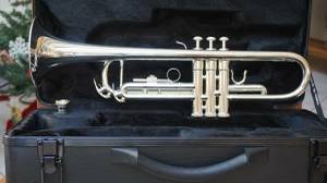 Selmer Silver Plated Trumpet - New (Deerfield)