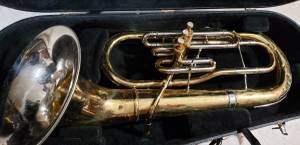 3 Valve Baritone Horn Reynolds Contempora (Avery texas)