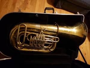 Mirafone 186-4U Series 4-Valve 4/4 BBb Tuba (Mercer Island)
