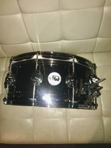 Dw brass over nickel snare (Phila airport)