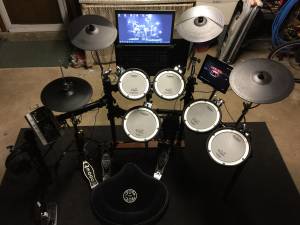 Roland TD-9 Drum Set w Lots of Extras