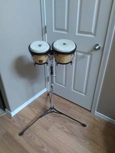 LP aspire bongos with stand (Beaverton)