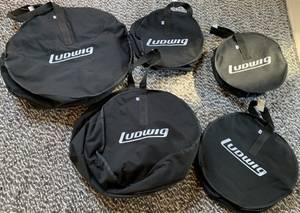 Ludwig 5 Pc Drum Case Set- New (NW Portland)