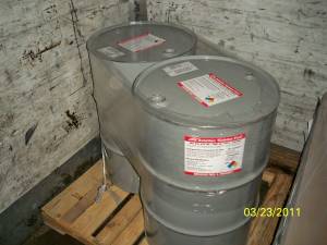 55 gallon steel drums (LAWTON)
