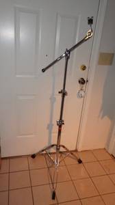 Gibraltar Heavy Duty Boom Double Braced Cymbal Stand 1990s Model (12600 N