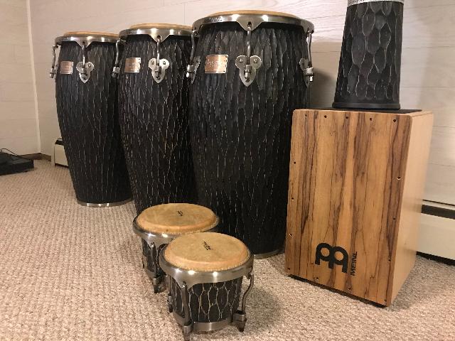 Congas, Bongos, Djembe, and Cajun