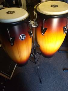 LP City Congas with stand (Fell's Point)