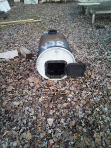 50 gallon drum wood stove fully assembled (Terre Haute)