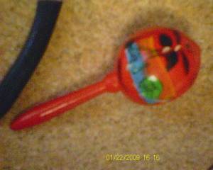 Mexican Maraca--UNUSED!!!! FREE!!! (Arlington VA)