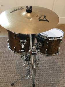 Pearl Toms, Stand, & Zildjian Crash (West Monroe)