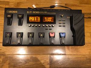 Boss GT-100 Guitar Multi-Effects Pedal (Inwood)