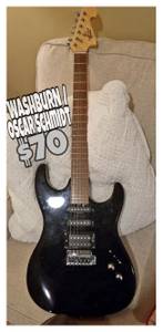 Washburn/Oscar Schmidt electric guitar (Grayslake)