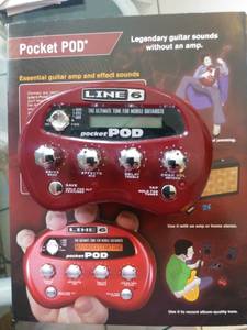 Pocket pod guitar amp modeler