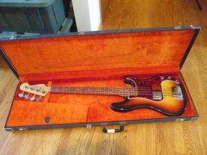 1965 Fender Precision P Bass Guitar - Super Clean (Lake in the Hills)