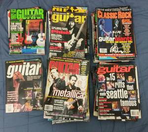 Guitar magazines (NW OKC)
