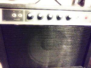 70's Gibson G-10, Guitar Amplifier, Tremolo, Solid State - C. M.