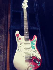 Jimi Hendrix Monterey Strat Custom Tribute Guitar