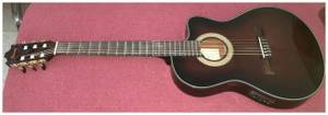 Ibanez GA35TCE-DVS Thinline Classical Acoustic-Electric Guitar (Nocatee)