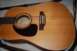 NEW Norman B18 Cedar 12L Lefty 12 String Acoustic Guitar TRIC Case