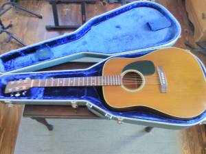 Martin D-19 Acoustic Guitar Rare 1977 K&K Pure (Taylor Gibson)