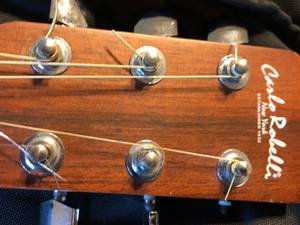 CARLO ROBELLI 34 INCh. ACOUSTIC GUITAR W/ CASE