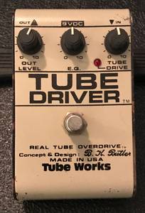 BK Butler Tube Driver Real Tube Overdrive Guitar Effects Pedal (Londonderry)
