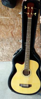 Acoustic Bass left handed