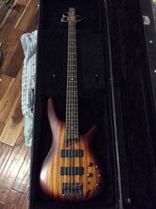 Ibanez bass guitar (Live oak)