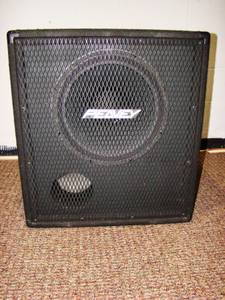 Peavey 115 BX BW Bass Speaker Enclosure For Sale (Northfield)