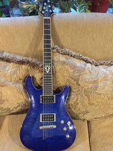 Used guitar: Ibanez SZ520QM
