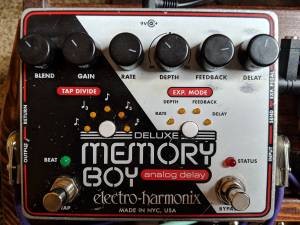 Electro-Harmonix Deluxe Memory Boy delay guitar pedal (Woodstock neighborhood)