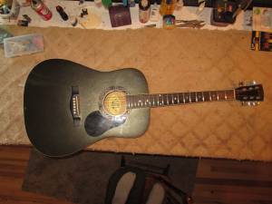 L H Leland acoustic guitar (jackson County)