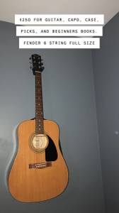 Fender FA-100, 6 String Acoustic Guitar FULL SIZE (St. Charles)