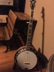 Recording king banjo songster rat rod (Indianapolis)
