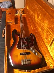Fender Jaco Pastorius Fretless Jazz Bass (Indianapolis)