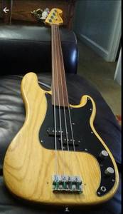 1977 Fender Precision Fretless Bass Sell/Trade (Yonkers)