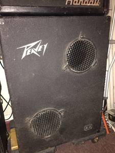 FS/FT PEAVEY RBS1 2x15 BASS CAB UNLOADED (el paso)