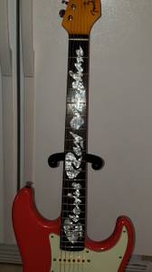 strat type guitar one of a kind (ridgely)